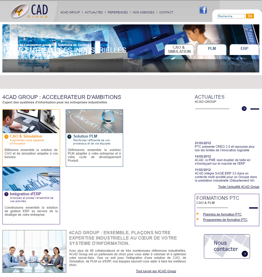 4CAD Group renouvèle sa confiance dans l'Agence de Marketing Internet FGP Solutions