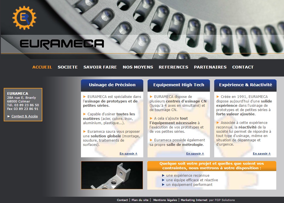Eurameca confie son Marketing Internet à FGP Solutions