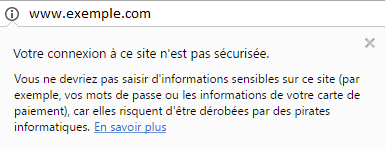 site http chrome avestissement
